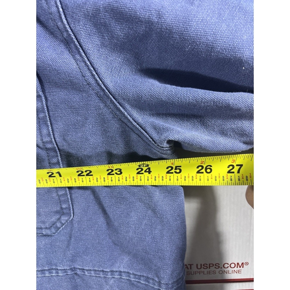 Teremana Chore Jacket Coat Sz L/XL Distressed Vintage Look Blue - Picture 4 of 5